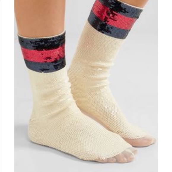 Gucci Other - 🔥🔥Gucci sequin socks NWT